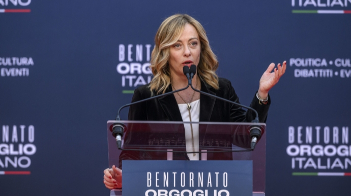 Мелоні заявила, що її слова про позицію Орбана щодо України неправильно витлумачили Мелоні заявила, що її слова про позицію Орбана щодо України неправильно витлумачили