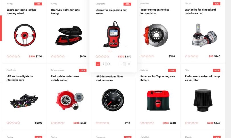 SEO просування інтернет магазину автозапчастин